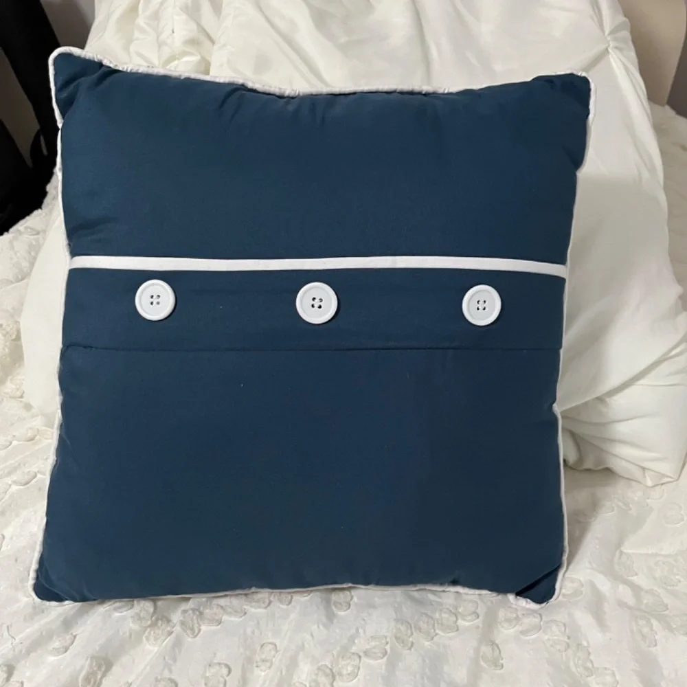 Set of 2 throw pillows.